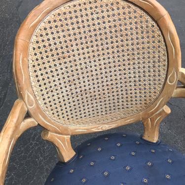 Beautiful vintage faux bois bar stools 