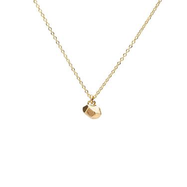 READY TO SHIP | CAST CRYSTAL NECKLACE TINY | GOLD VERMEIL