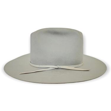 Vintage STETSON Cowboy Hat ~ size 7 to 7 1/8 ~ 10X Beaver ~ Western Fedora / Rancher ~ Wide Brim ~ 