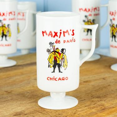 Vintage Maxim's de Paris Chicago Porcelain Mug