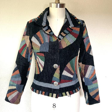 1990’s Chenille tapestry jacket 