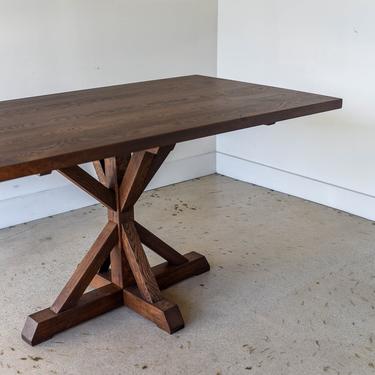 Modern Pedestal Dining Table 