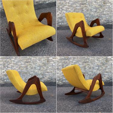 Adrian Pearsall 812-cr Rocking Chair 