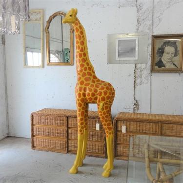 8 Foot Tall Whimsy Giraffe Statue