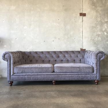 Gray Chesterfield Sofa