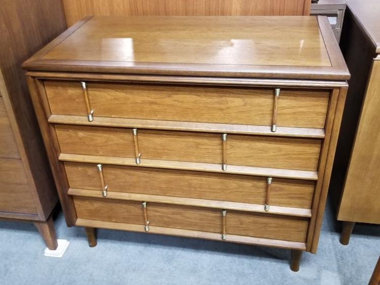 Mid-Century Modern four drawer bachelors chest