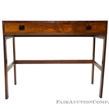 Brazilian Rosewood Desk or Console with Storage