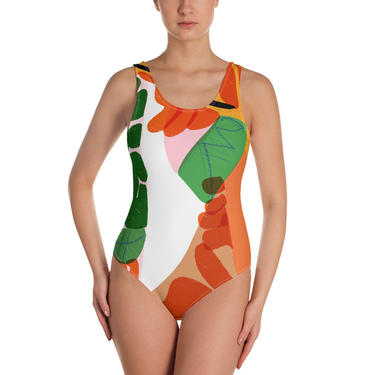 Swimsuit Orange Tropic 