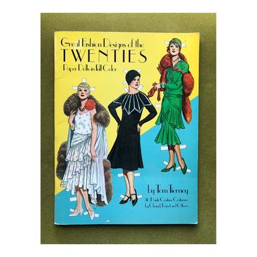 1920s Fashion Paper Doll Book (published in 1980s) 