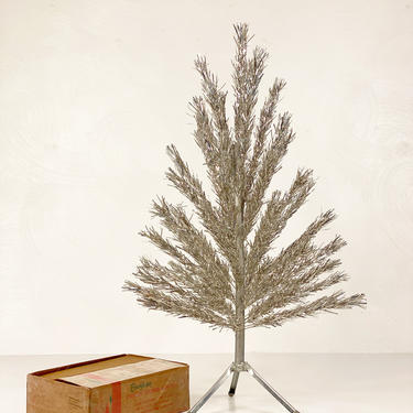 Evergleam 4 Foot Aluminum Christmas Tree, Circa 1950s #1 