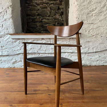 Mid century arm chair Danish modern accent chair mid century modern chair 