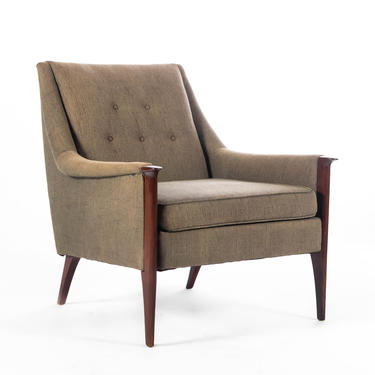 Early Mid Century Danish Lounge Chair 