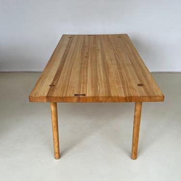 Vintage Solid Ash Dining Table