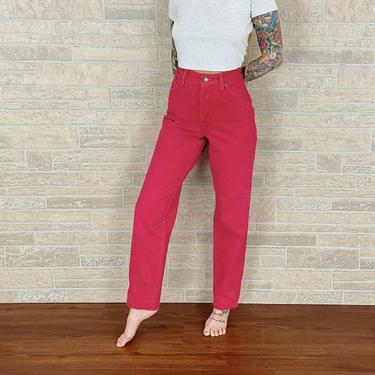 Express Vintage Pink Fuchsia Jeans / Size 29 30 