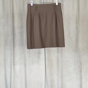 Vintage Brown Miniskirt