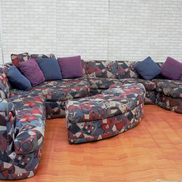 Vladimir Kagan “Comete” Sofa for Roche Bobois Mid Century Modern for Upholstery