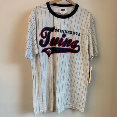 CSA Minnesota Twins Pinstripe Tee Shirt