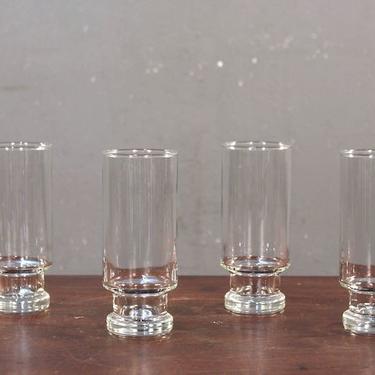 Set of 4 70s Drinking Glasses