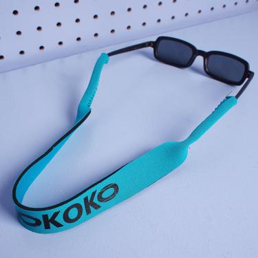 BLUE Kokorokoko Neoprene Eyewear Croakies glasses sunglasses holder string 