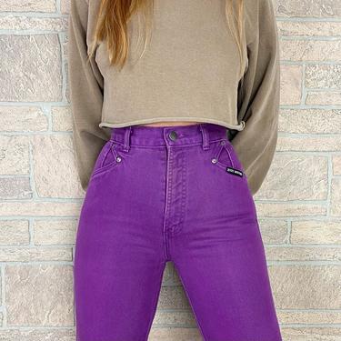 Rocky Mountain Violet High Rise Western Jeans / Size 24 