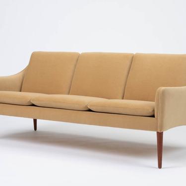 Hans Olsen Three Seat Sofa in Italian Mohair