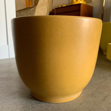T-12 Mustard Glaze planter by Gainey Ceramics
