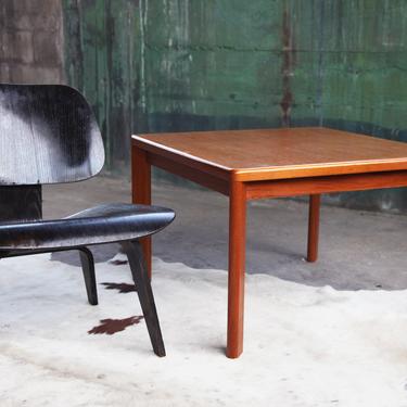 STUNNING (SET 3 Avail.) Danish Mid Century Modern Teak Rosewood Cocktail End Coffee Accent Table by Vejle Stole & Mobelfabrik, Denmark MCM 