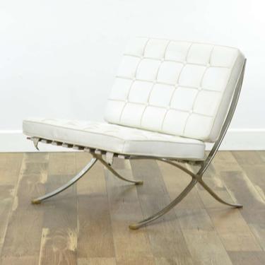 Modernist Barcelona Tufted Lounge Chair