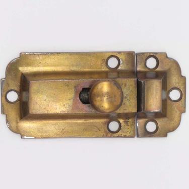 Classic 3.125 in. Brass Plated Steel Cabinet Latch