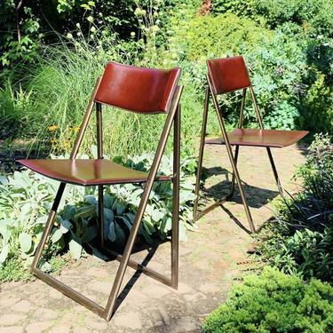 Vintage Matteograssi Folding Chairs