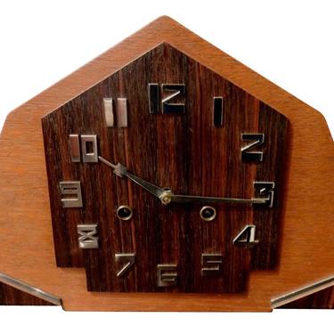 Amsterdam School of Art Deco Clock
