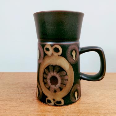 Vintage Denby Pottery Arabesque | Grand Mug Tall Mug | Samarkand | 1960s | Gill Pemberton by TheFeatheredCurator