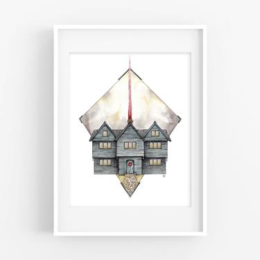 Salem Witch House Print