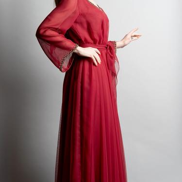 Victoria Royal Chiffon Dress 