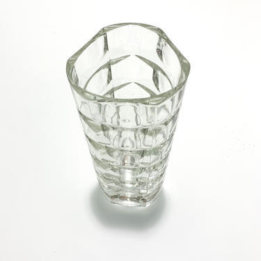 French Glass Vase by J.G. Durand, Circa 1950-60s 