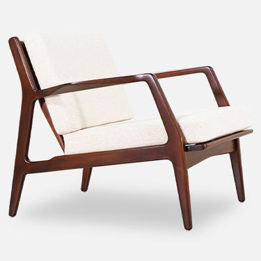 Ib Kofod-Larsen Sculptural Lounge Chair for Selig