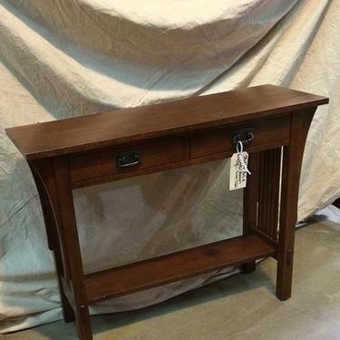 Stickley Arts and Crafts Mission style console table