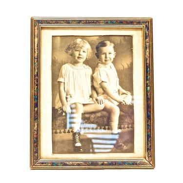 ANTIQUE: Old Photograph Wood Frame - Wall Frame - SKU Wall-24 25-00013227 