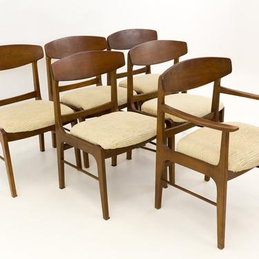 Stanley Mid Century Dining Chairs - Set of 4 - mcm 