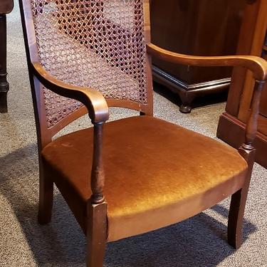 Item #DMC66 Early 20th Century Cane Back Parlor Chair c.1920