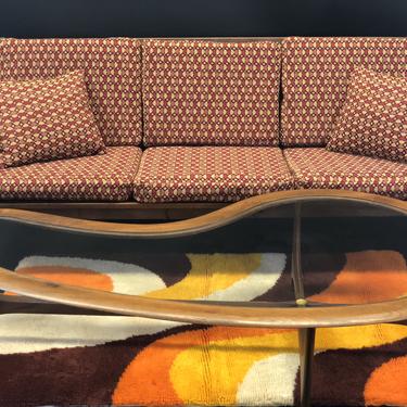 Vintage 1960s Danish Modern Teak Sofa