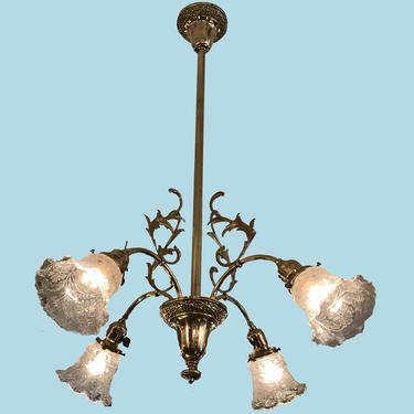 Late Victorian Ceiling Light