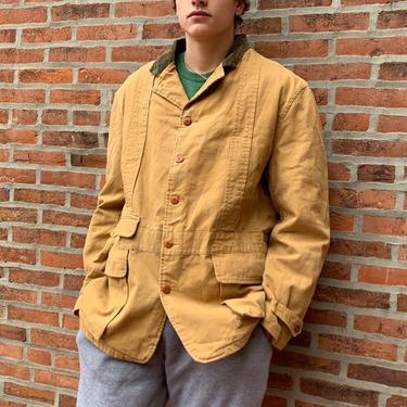 Ralph Lauren POLO COUNTRY barn jacket - XL men's tan canvas coat / canvas barn jacket - vintage Ralph Lauren jacket / vintage workwear 