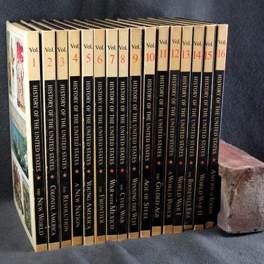 1963 American Heritage New Illustrated History of the United States Series, 16 Volumes - Complete Set | FREE SHIPPING 