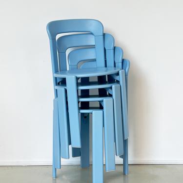 Baby Blue Bruno Rey "Rey" Chair - New Production