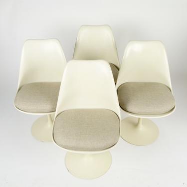 Set of 4 Knoll Tulip Swivel Chairs