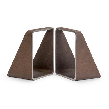 Architectural Steel Bookends