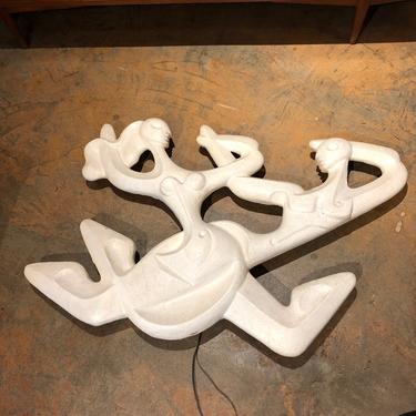 Frederick Weinberg &amp;quot;Swing Time&amp;quot; Lighted Wall Sculpture 