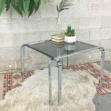LOCAL PICKUP ONLY ------------- Vintage Chrome Table 