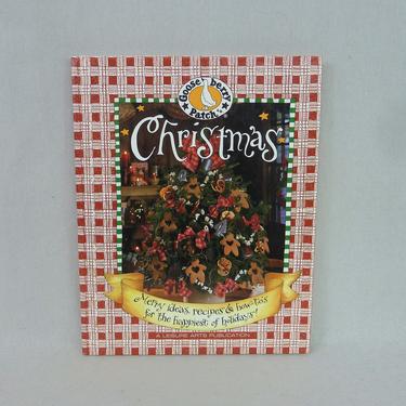 Gooseberry Patch Christmas (1999) - First Edition Hardcover - Vintage 1990s Crafts and Cookbook Cook Book 